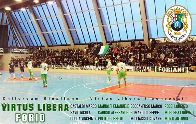 VIRTUS LIBERA FORIO, LA PRIMA DI DUE TRASFERTE CONSECUTIVE