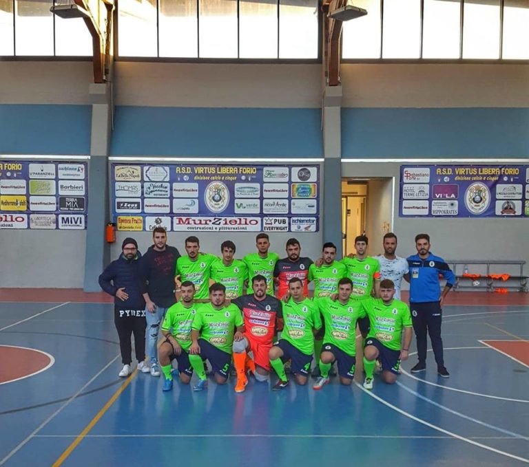 CALCIO A 5, UNDER 21 – PRIMA VITTORIA PER LA VIRTUS LIBERA FORIO