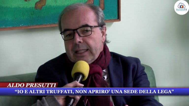 ISCHIA ALDO PRESUTTI TRUFFATO DA EX MILITANTE DELLA LEGA