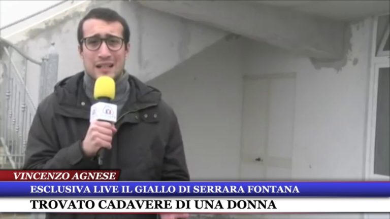 ISCHIA ESCLUSIVA LIVE TROVATO CADAVERE DI UNA DONNA A SERRARA FONTANA, È GIALLO