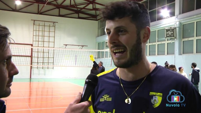 ISCHIA PALLAVOLO VS CASARANO INTERVISTA AL GIOCATORE ROMEO