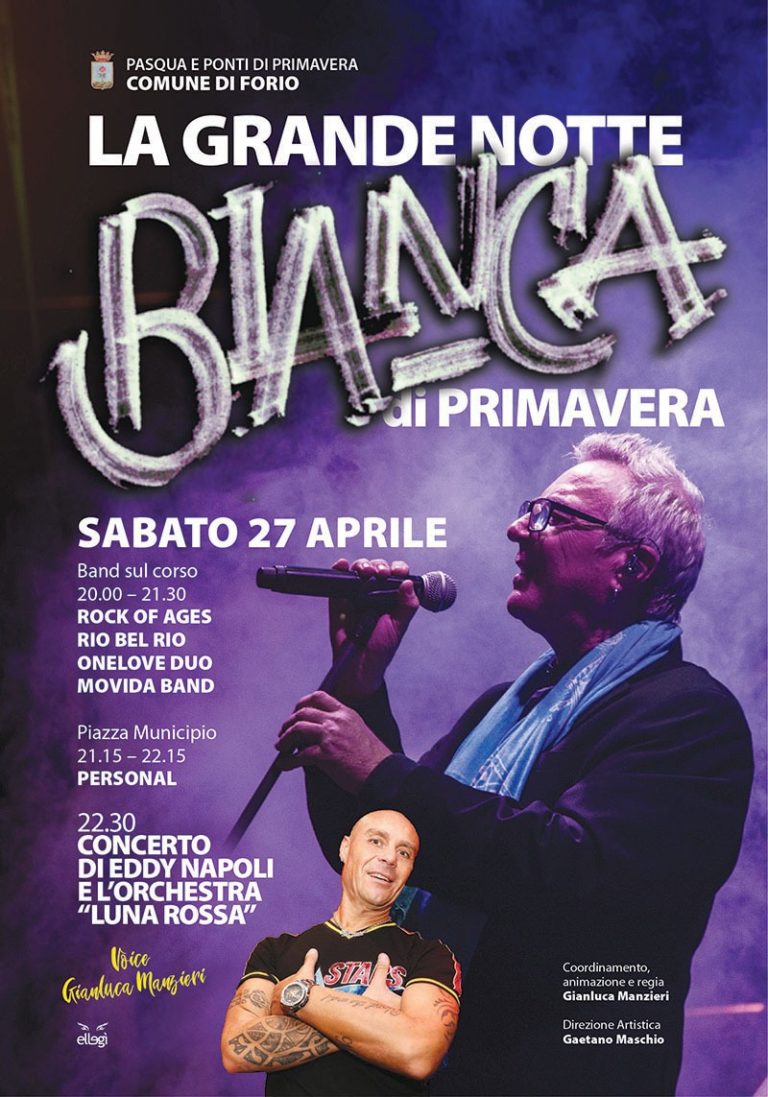 TANTA MUSICA E DIVERTIMENTO PER LA NOTTE BIANCA DI PRIMAVERA A FORIO
