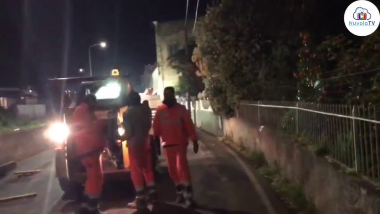 BARANO – LAVORI DI METANIZZAZIONE: PROVVEDIMENTI VIA TENENTE CONTE