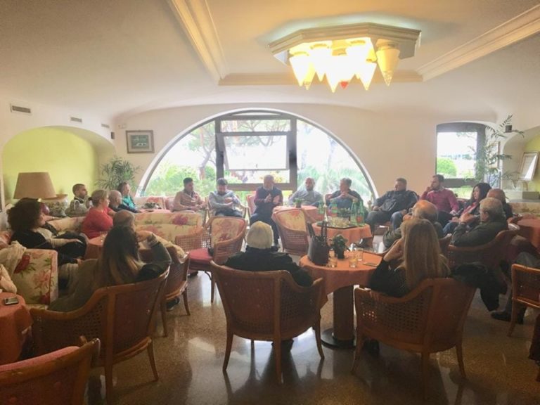 CASAMICCIOLA SICURA CON GLI IMPRENDITORI PER PRESENTARE IL PIANO PER IL RILANCIO DI CASAMICCIOLA TERME.