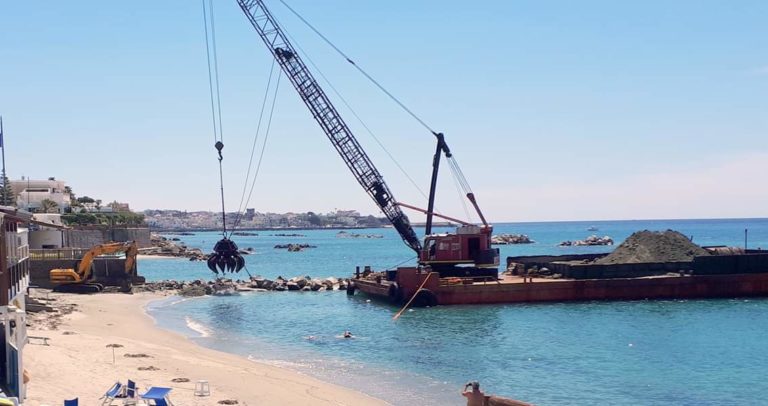 FORIO, CONTINUANO I LAVORI SULLA COSTA DI SAN FRANCESCO