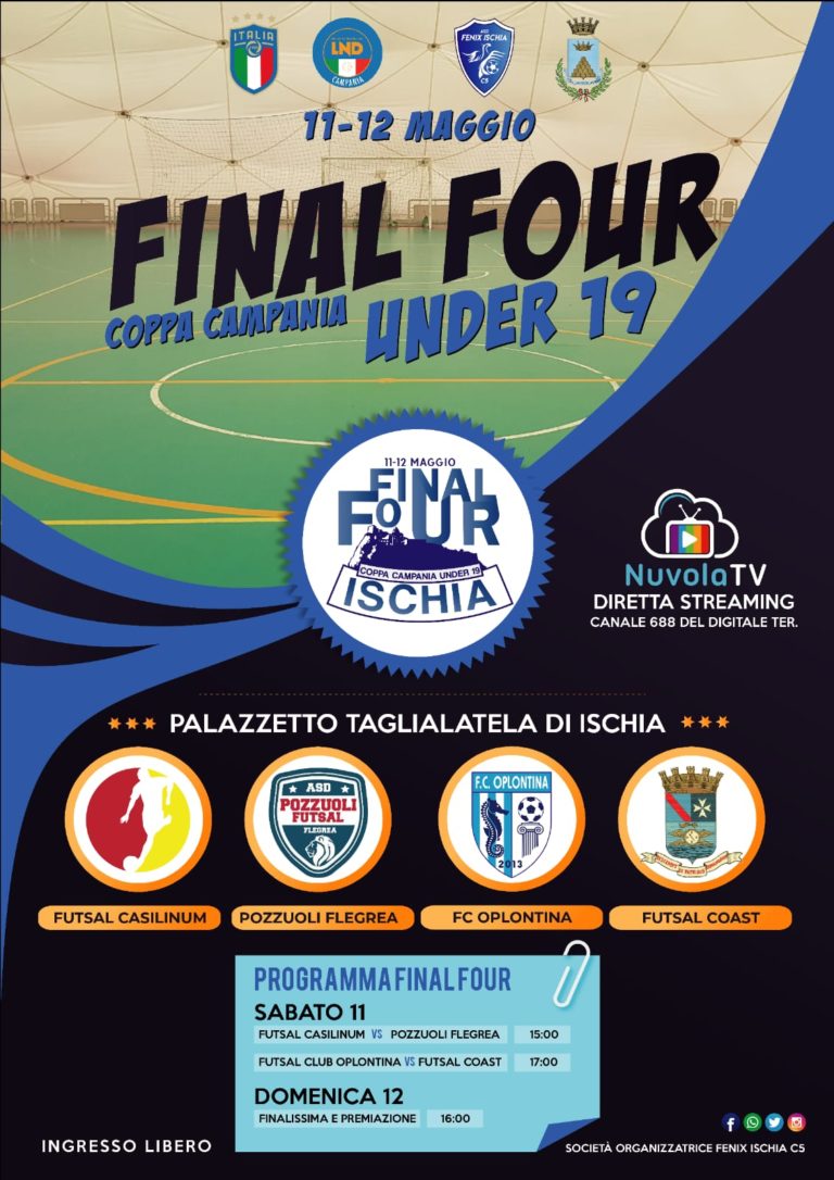 CALCIO A 5. ISCHIA OSPITERÀ LE FINAL FOUR DI COPPA U19