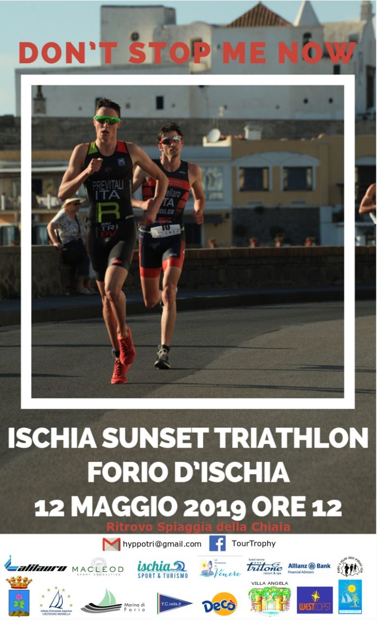 DOMENICA ISCHIA SUNSET TRIATHLON, TUTTI I DETTAGLI