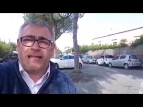 PERICOLOSISSIMO DISSESTO STRADALE NEL PARCHEGGIO DI VIA MIRABELLA