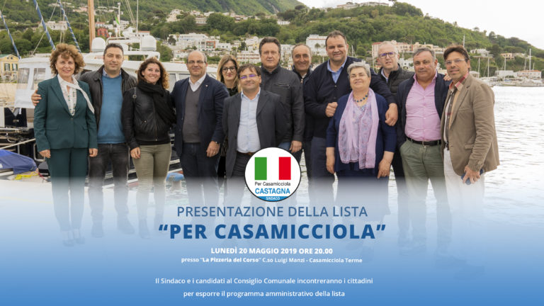 CASAMICCIOLA, ECCO IL NUOVO CONSIGLIO COMUNALE