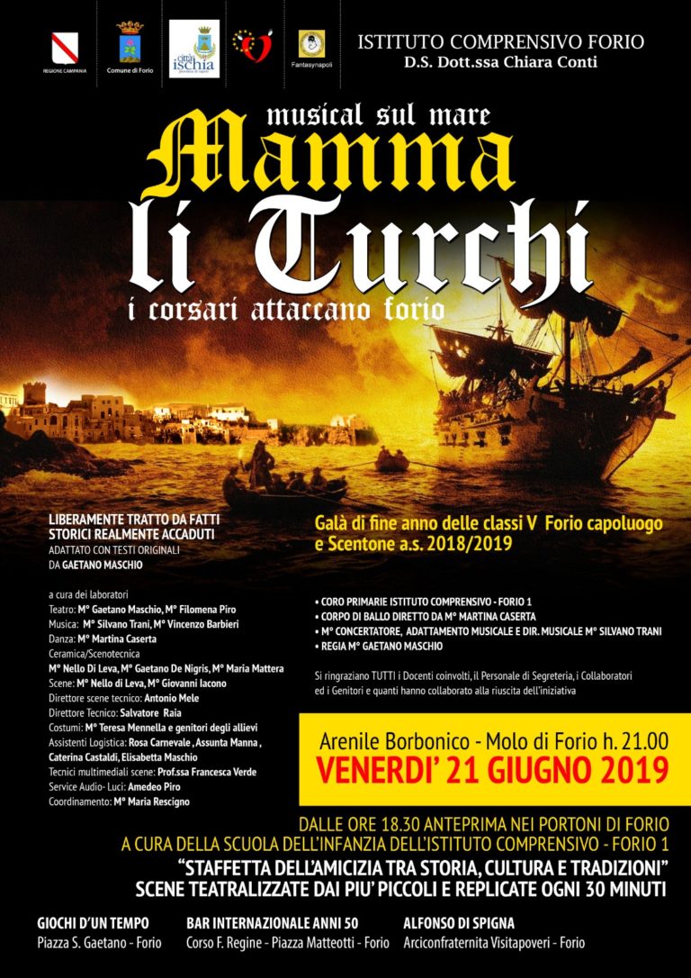 MAMMA LI TURCHI…I CORSARI TORNANO A FORIO
