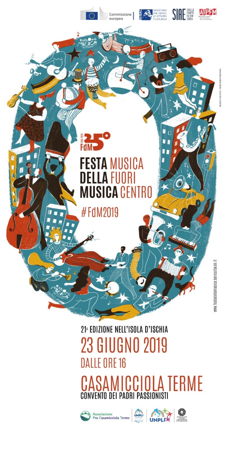 DOMENICA LA FESTA DELLA MUSICA A CASAMICCIOLA