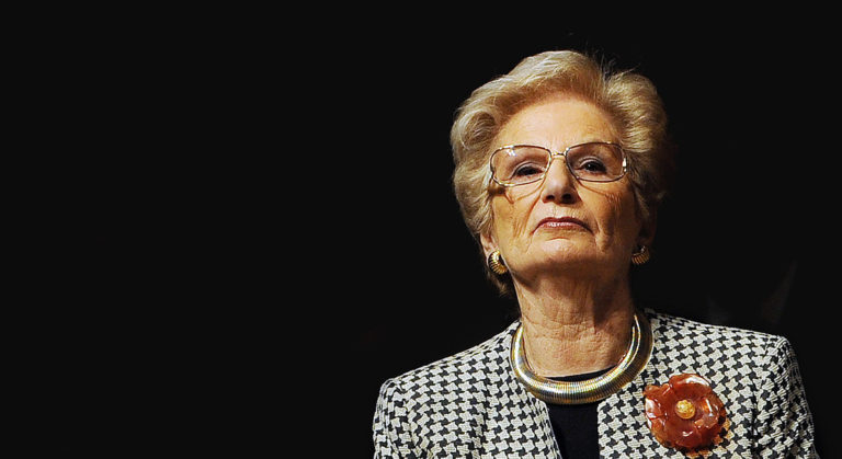 PENNA D’ORO DELLA REPUBBLICA ITALIANA A LILIANA SEGRE