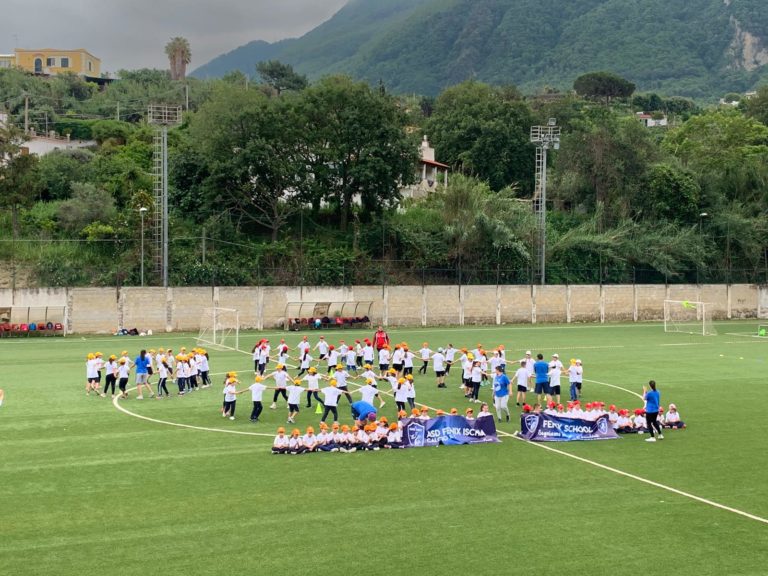 “FENIX SCHOOL”, GRANDE FESTA DI CHIUSURA PER I BAMBINI DEL “MENNELLA” DI LACCO AMENO