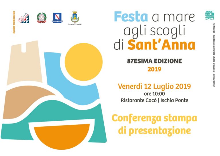 FESTA DI SANT’ANNA, 87ESIMA EDIZIONE: IL 12 LUGLIO CONFERENZA STAMPA DI PRESENTAZIONE IN DIRETTA SU NUVOLA TV