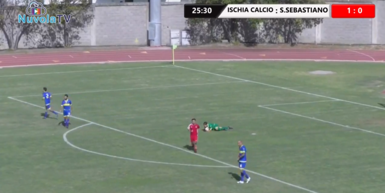 CALCIO, PROMOZIONE. ISCHIA – S.SEBASTIANO