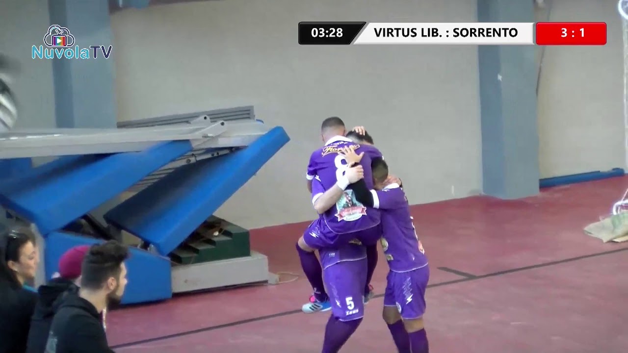 CALCIO A 5. VIRTUS LIBERA - SORRENTO (5-3). LA SINTESI - Nuvola Tv