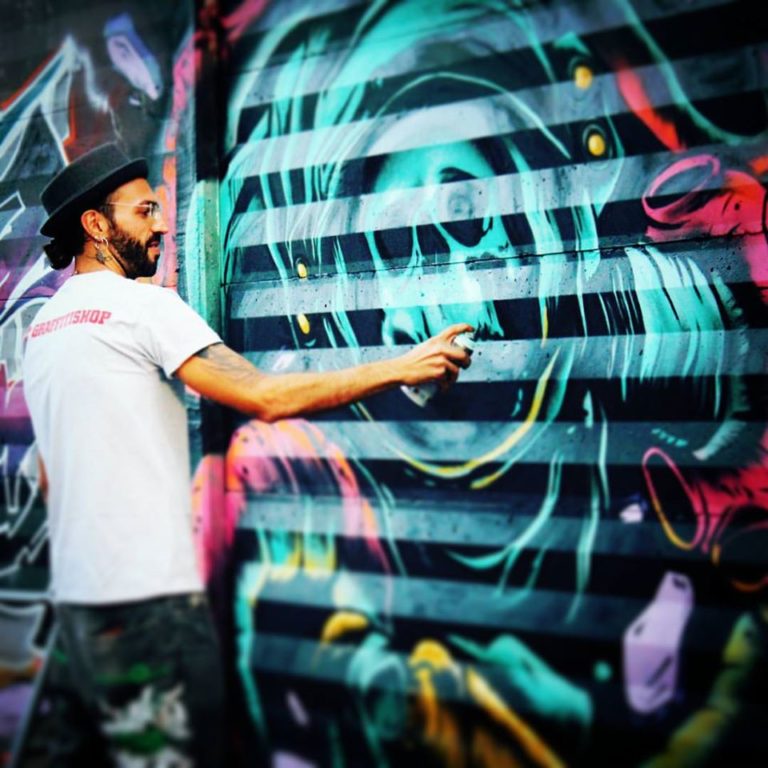 ALEX SHOT APRE IL 2020 CON UN LIVE PAINTING PER IL PROGETTO SOCIALE E INTERATTIVO DI “ISCHIA STREET ART”
