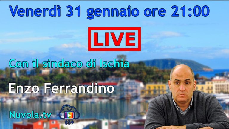 STASERA ALLE 21:00  IN DIRETTA IL SINDACO ENZO FERRANDINO