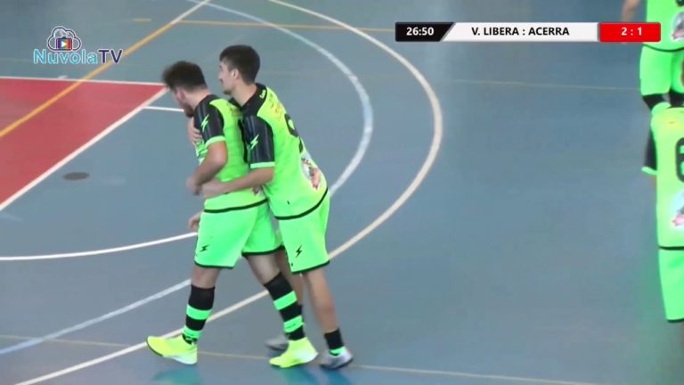 CALCIO A 5. SINTESI V.LIBERA – CITTA’ DI ACERRA (4-2)