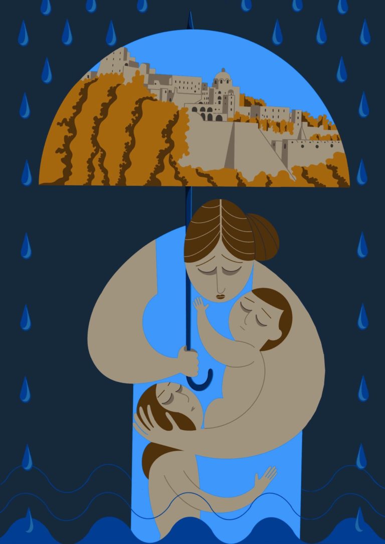 IL DISEGNO EMOZIONANTE: ASPETTANDO IL SOLE – ISCHIA 2020 