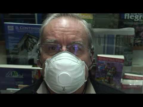 LE LACRIME DI PEPPINO TRANI, STORICO EDICOLANTE DI PIAZZA DEGLI EROI: “IN QUESTO MOMENTO TRAGICO SONO QUI PER CONTINUARE A SERVIRE I MIEI CLIENTI E DARE CORAGGIO”