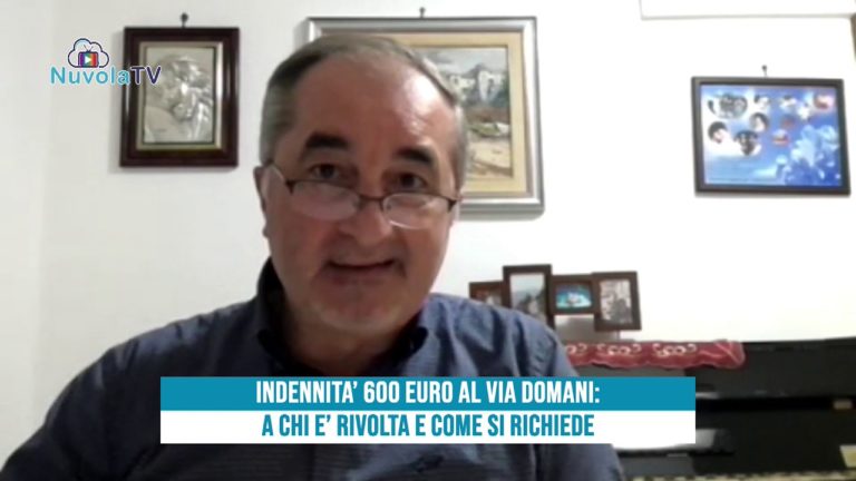 INDENNITA’ 600 EURO AL VIA: A CHI E’ RIVOLTA E COME SI RICHIEDE