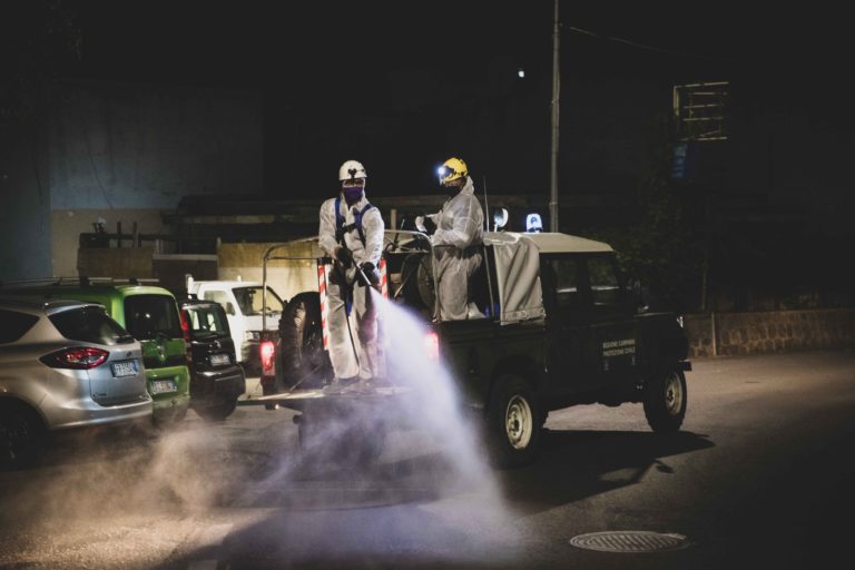 LE OPERAZIONI DI SANIFICAZIONE NEL COMUNE DI BARANO, IL REPORTAGE FOTOGRAFICO DI ANTONELLO DE ROSA