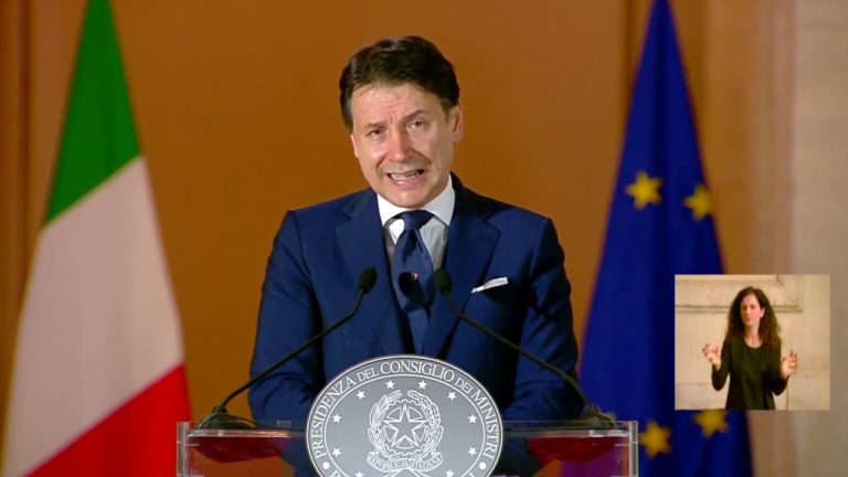 L’ANNUNCIO DI CONTE: DA LUNEDI’ NESSUNA LIMITAZIONE PER GLI SPOSTAMENTI IN REGIONE  E RIAPRONO LE ATTIVITA’
