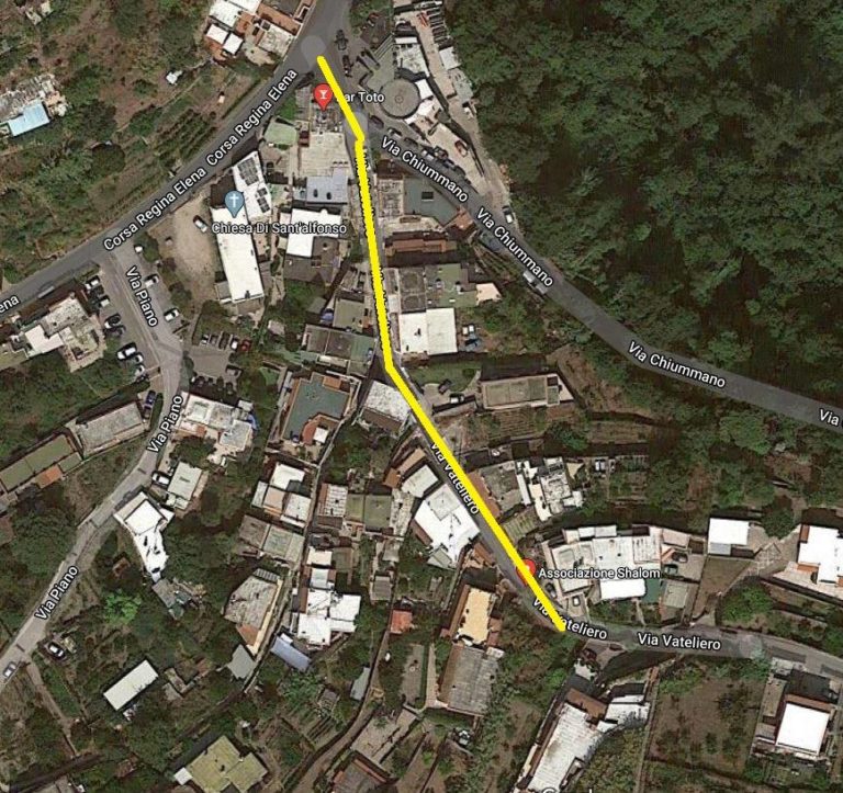  BARANO – CAMBIA L’ORARIO DI CHIUSURA DEL TRAFFICO A VIA VATOLIERE-CHIUMMANO