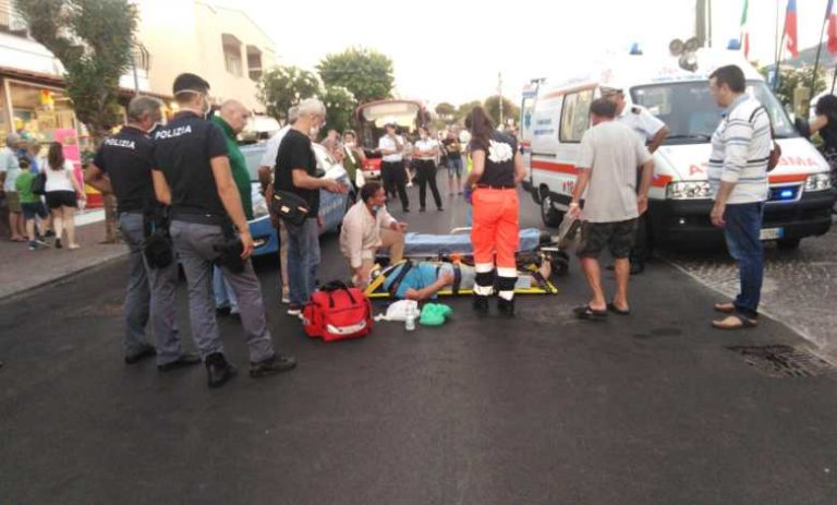 INVESTITO DA UN’AUTO LUIGI OSTERINI, EX CONSIGLIERE COMUNALE: NON E’ IN CONDIZIONI GRAVI