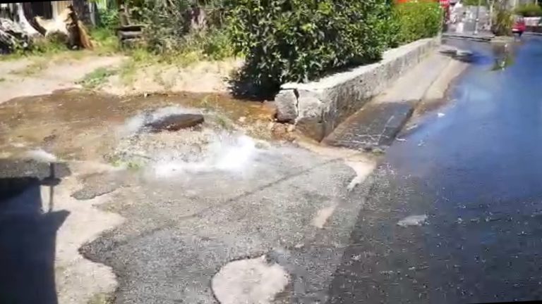 RIPARATO IL GUASTO ALLA CONDOTTA: ALLE 13.30 RITORNA L’ ACQUA A BARANO ED ISCHIA