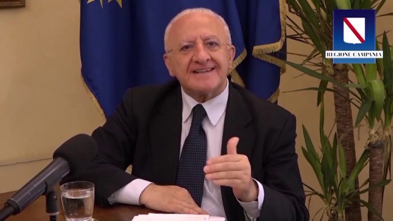 COVID-19, DE LUCA: “INGRESSI IN ITALIA DEL TUTTO INCONTROLLATI,  IN QUESTE CONDIZIONI NON ARRIVEREMO NEANCHE A SETTEMBRE”