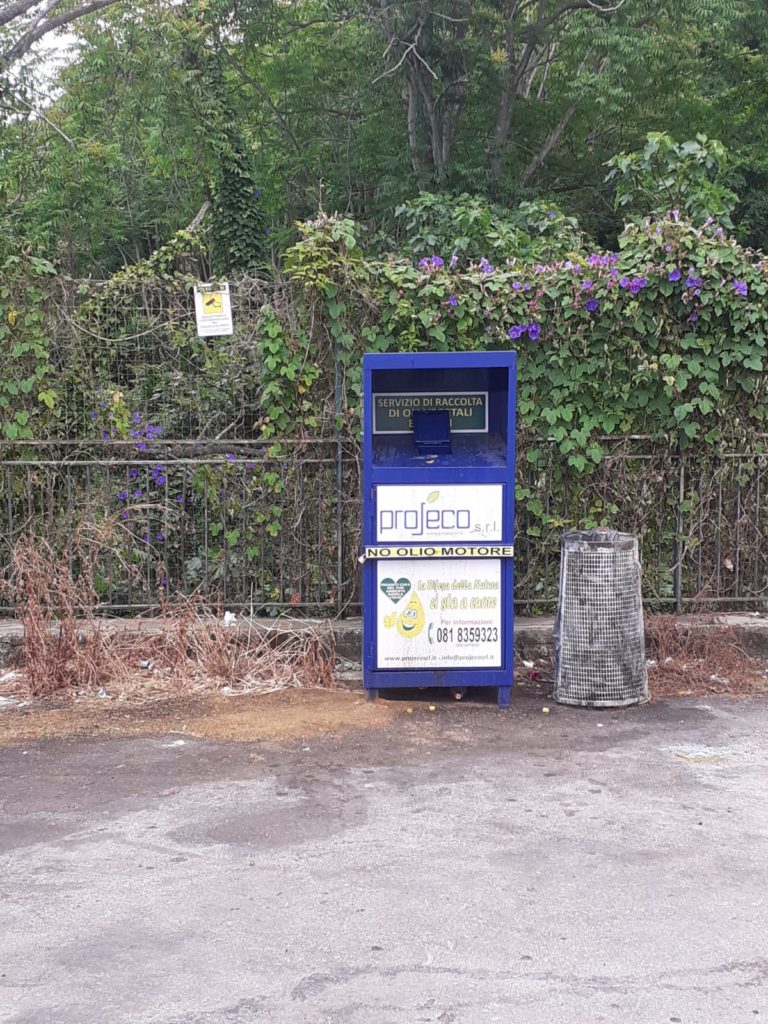 ISCHIA – OLI VEGETALI ESAUSTI: IN ARRIVO DUE NUOVE POSTAZIONI DI RACCOLTA