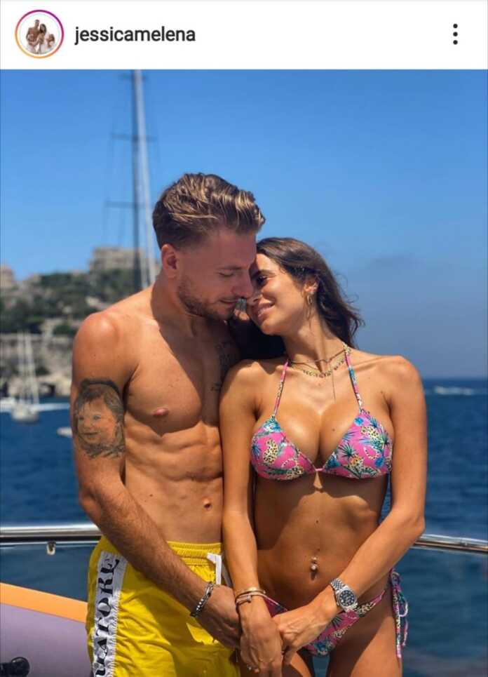 Ciro Immobile e Jessima Melena a Ischia