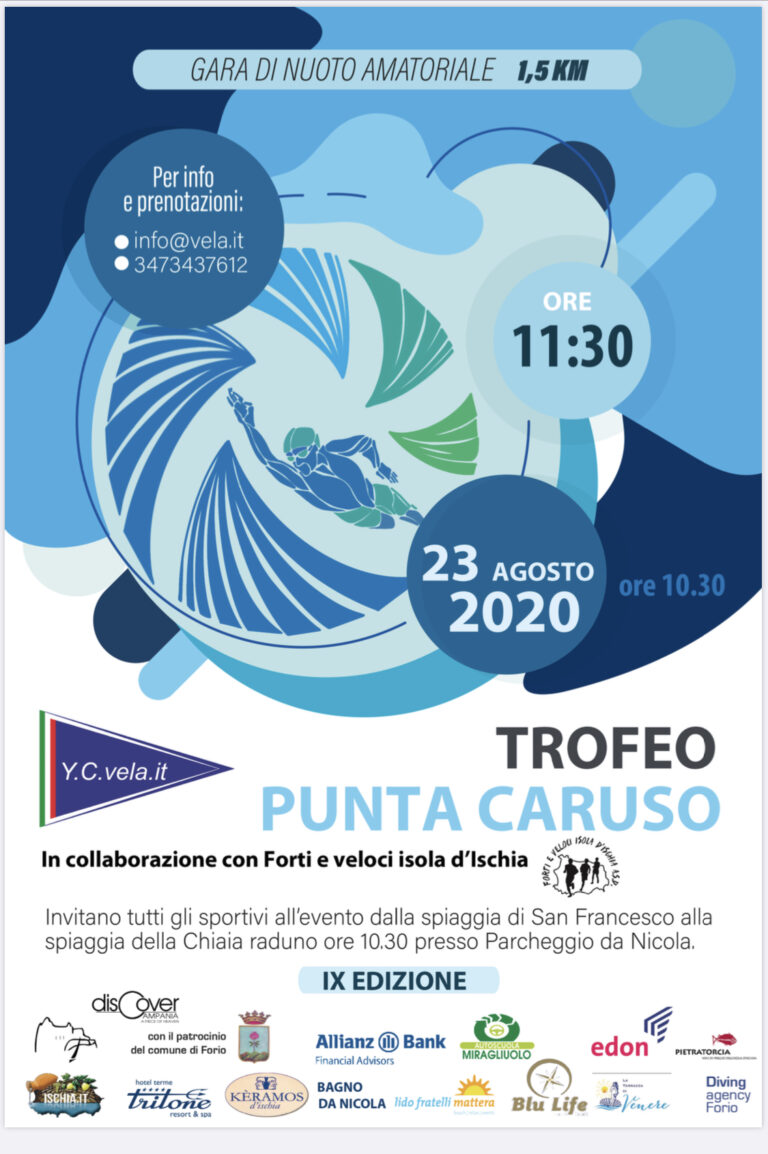 IL 23 AGOSTO RIPARTE LO SPORT A FORIO