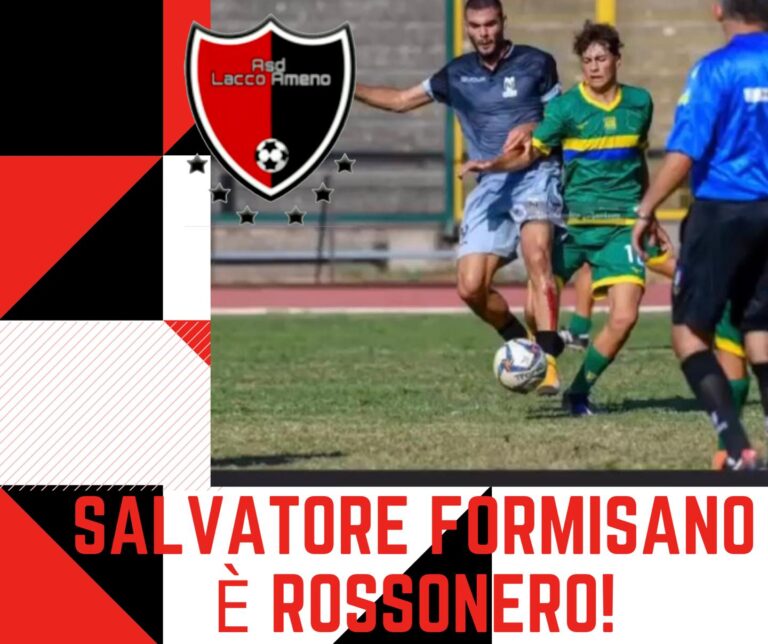 CALCIO, LACCO AMENO: DALL’ISCHIA ARRIVA IN PRESTITO FORMISANO