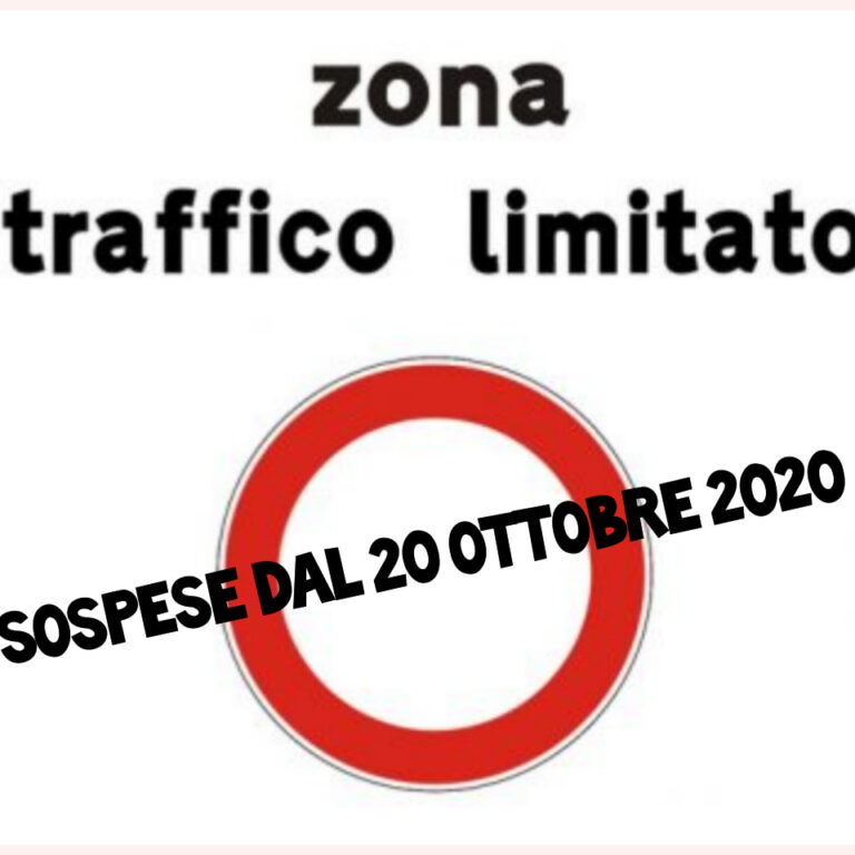 VIABILITÀ: SOSPESE FINO A NUOVA DISPOSIZIONE LE ZTL DEL COMUNE D’ISCHIA