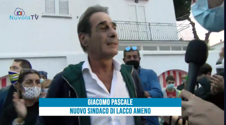 GIACOMO PASCALE SINDACO DI LACCO AMENO, LA DIRETTA DELLO SPOGLIO