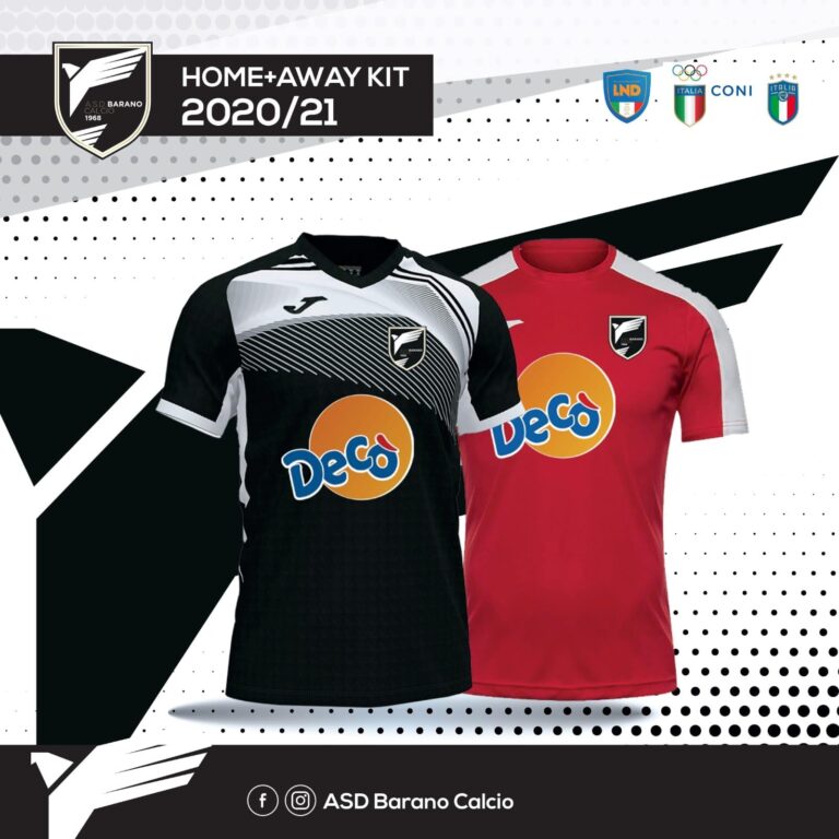 CALCIO. IL BARANO PRESENTA LE NUOVE DIVISE