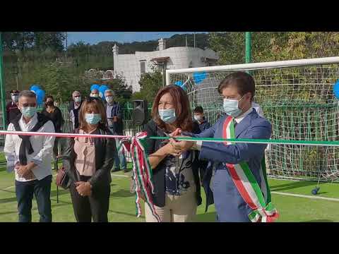 INAUGURATO A FIAIANO UN NUOVO CAMPETTO PER LA SCUOLA E PER LA COMUNITA’