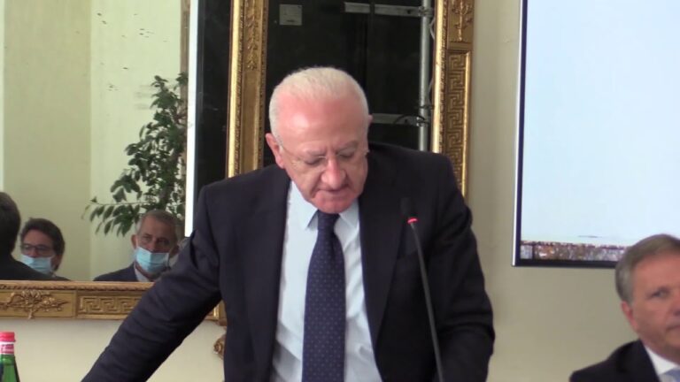 NUOVE DISPOSIZIONI DI DE LUCA CON L’ORDINANZA NUMERO 78