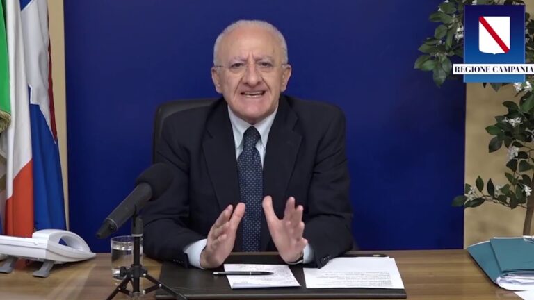 CAMPANIA IN ZONA ROSSA: DA DOMENICA SI RITORNA AL LOCKDOWN!