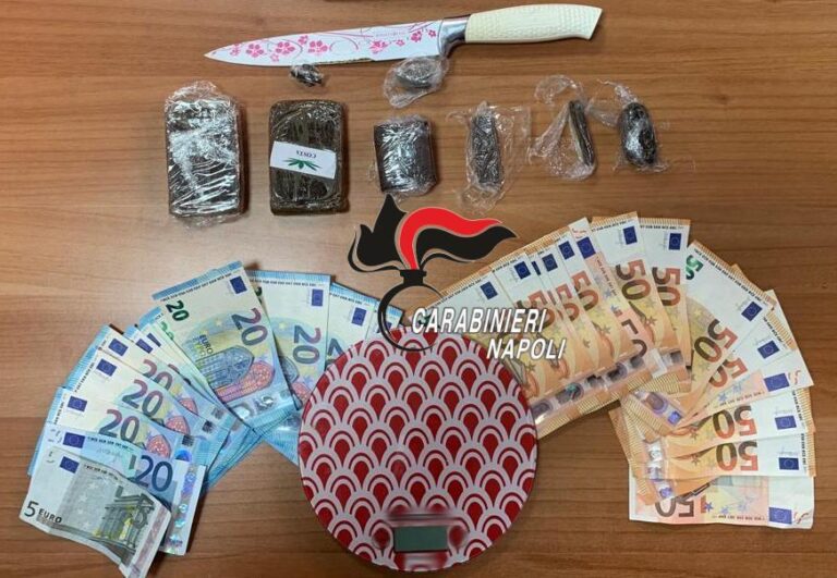 PROCIDA – I CARABINIERI ARRESTANO PER SPACCIO 18ENNE INCENSURATA