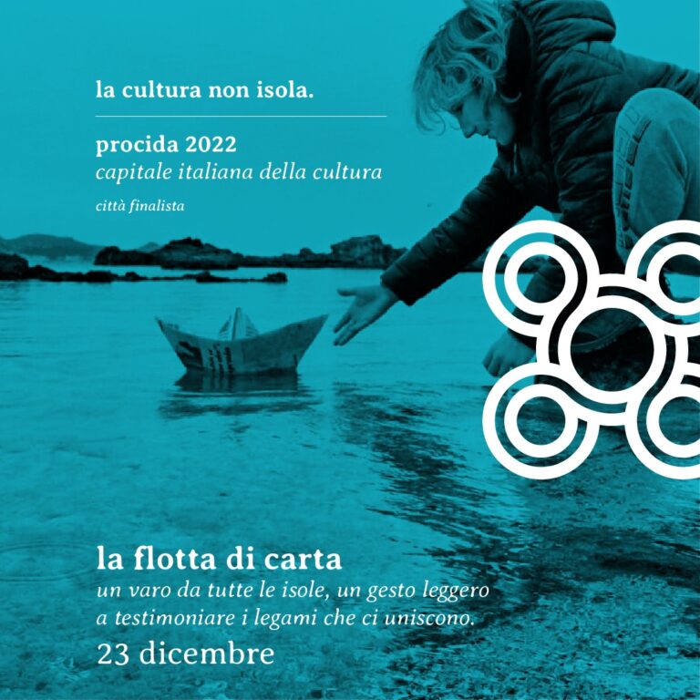 UNA FLOTTA DI CARTA PER SOSTENERE PROCIDA CAPITALE ITALIANA DELLA CULTURA