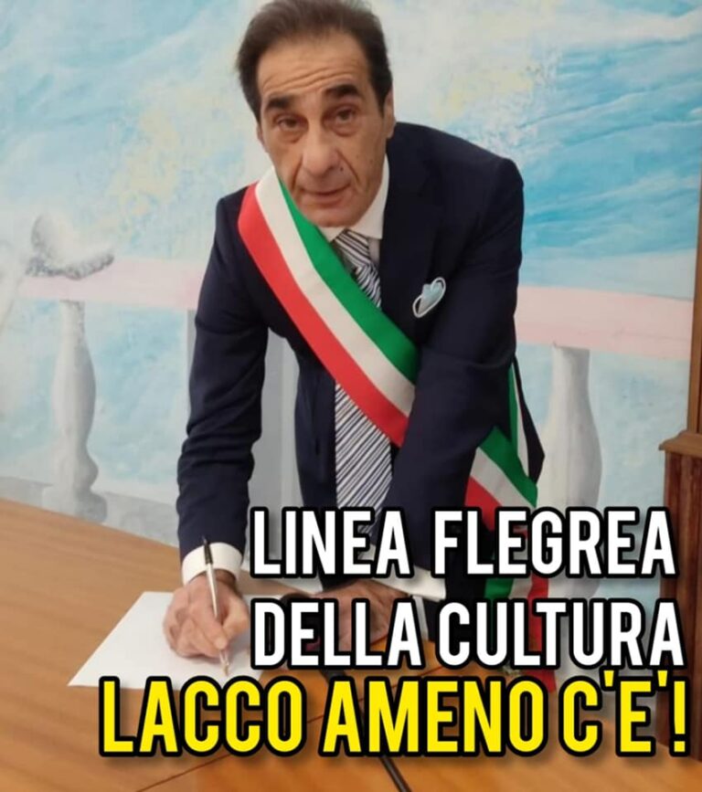 E’ UFFICIALE: PRESENTATO ALLA REGIONE CAMPANIA IL PROGETTO “LINEA FLEGREA DELLA CULTURA”