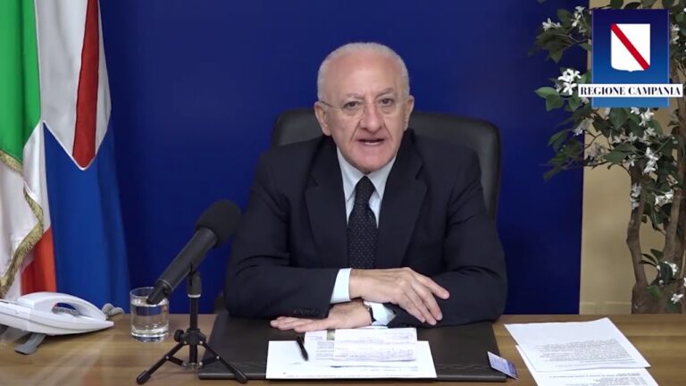 IN VIGORE IL NUOVO DPCM DAL 16 GENNAIO AL 5 MARZO: LA CAMPANIA RESTA IN ZONA GIALLA
