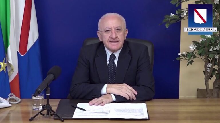 IN CAMPANIA LA VARIANTE INGLESE PRESENTE NEL 25% DEI NUOVI CASI POSITIVI, DE LUCA VIETA FESTE A CARNEVALE E RACCOMANDA IL MASSIMO RIGORE AI CITTADINI