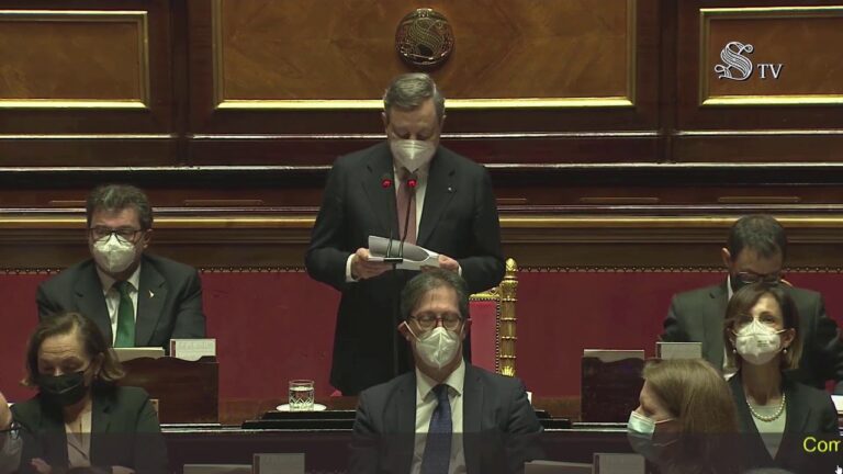 DRAGHI: “BISOGNA IMPEDIRE CHE LE IMPRESE DEL TURISMO FALLISCANO”