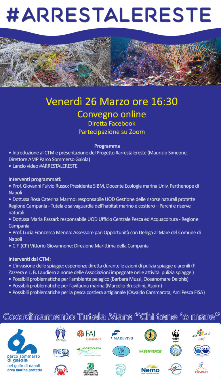 CONVEGNO DI PRESENTAZIONE DEL PROGETTO #ARRESTALERESTE