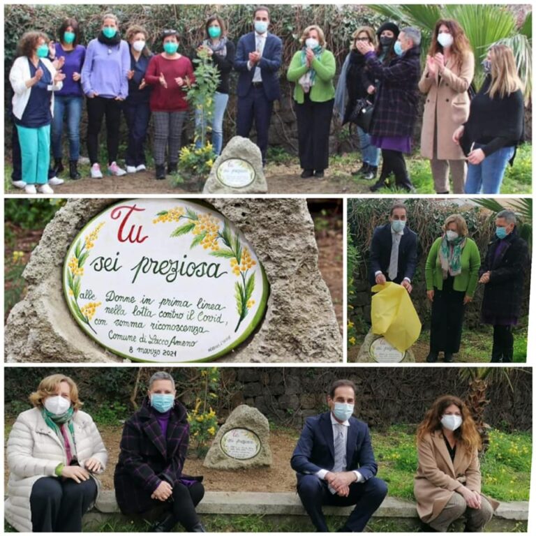 IL COMUNE DI LACCO AMENO CELEBRA L’IMPEGNO DEL PERSONALE SANITARIO FEMMINILE